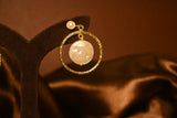 Pearl Hoop Earrings